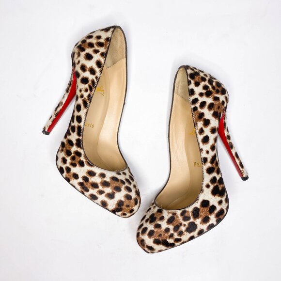 Louboutin Argotik Leopard Pumps